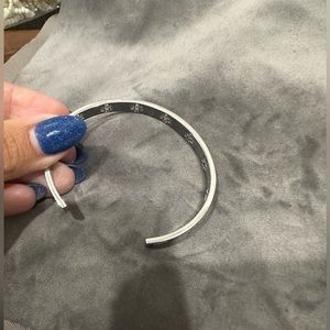 Tory Burch bangle silver